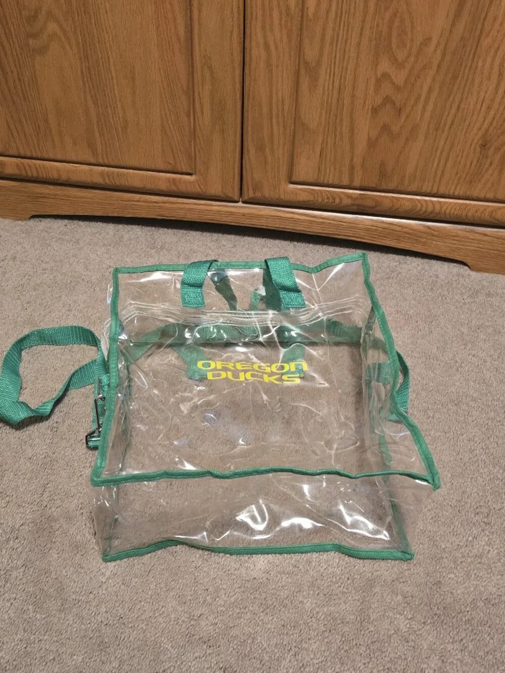 Oregon Ducks Clear Stadium Bag / Tote